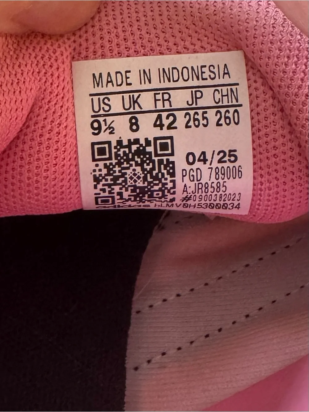Adidas Women’s Pink Retro Runner Sneakers